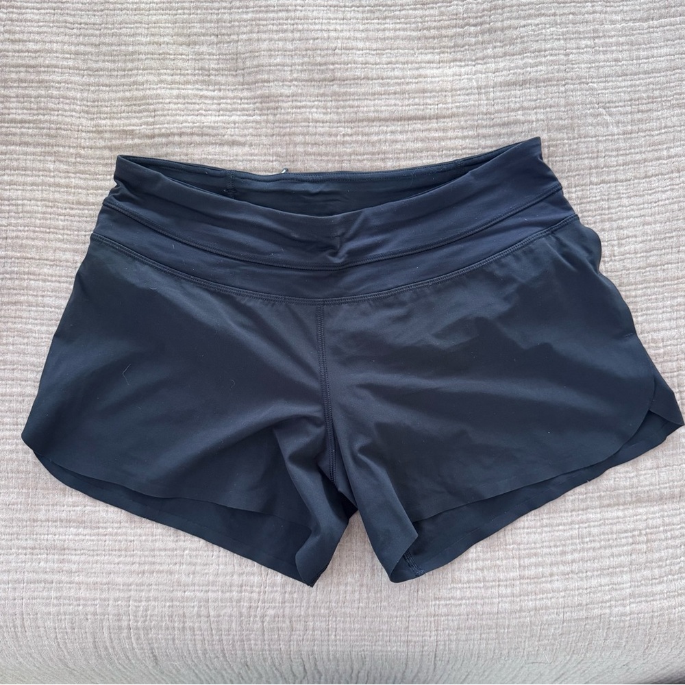 Lululemon, Black Running Shorts, Size 6 - Picture 5 of 7